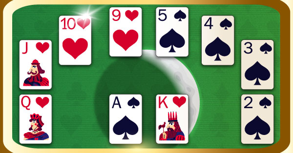 Master Crescent Solitaire