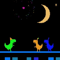 New Year's Dino Run