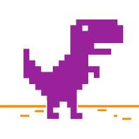 Purple Dino Run