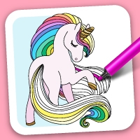 Unicorn Coloring Book